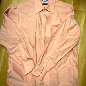 Chaps Men's Coral Dress Shirt